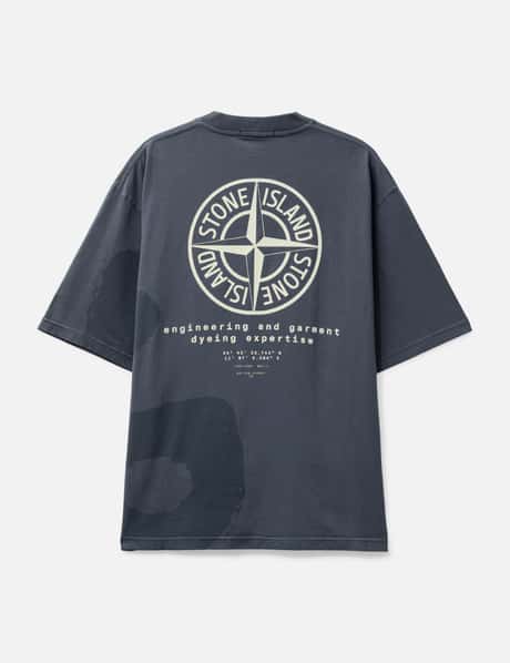 Combed Organic Cotton Jersey T-Shirt With ‘Whirlwind Type’ Print view 6
