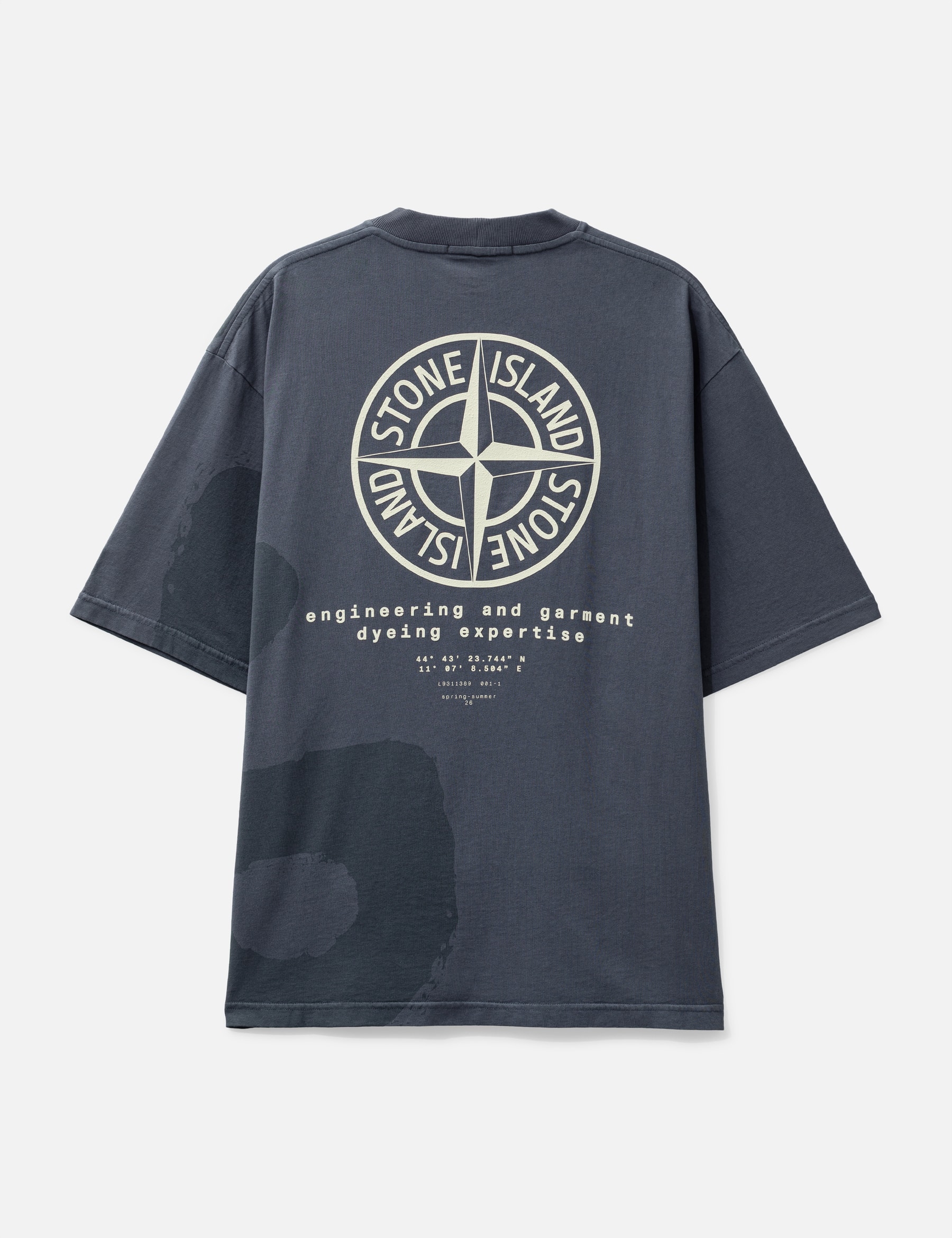 Combed Organic Cotton Jersey T-Shirt With ‘Whirlwind Type’ Print view 16