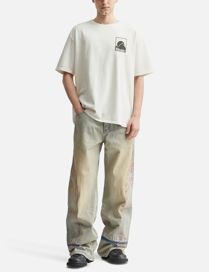 Rhude Moonlight Badge T-shirt Placeholder Image