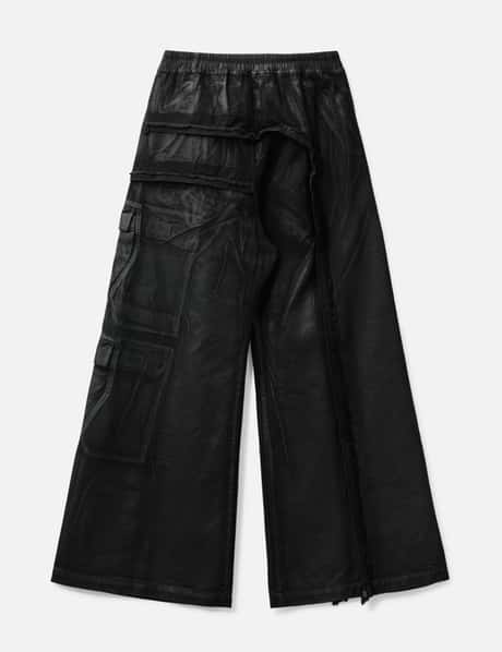 Rick Owens Drkshdw - Hollywood Imbalanced Double Cargo Jumbo Belas 