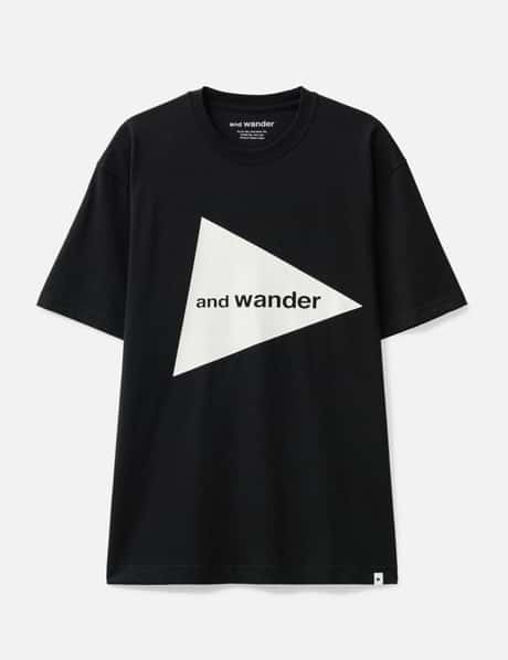 and wander and wander Logo Short Sleeve T-shirt