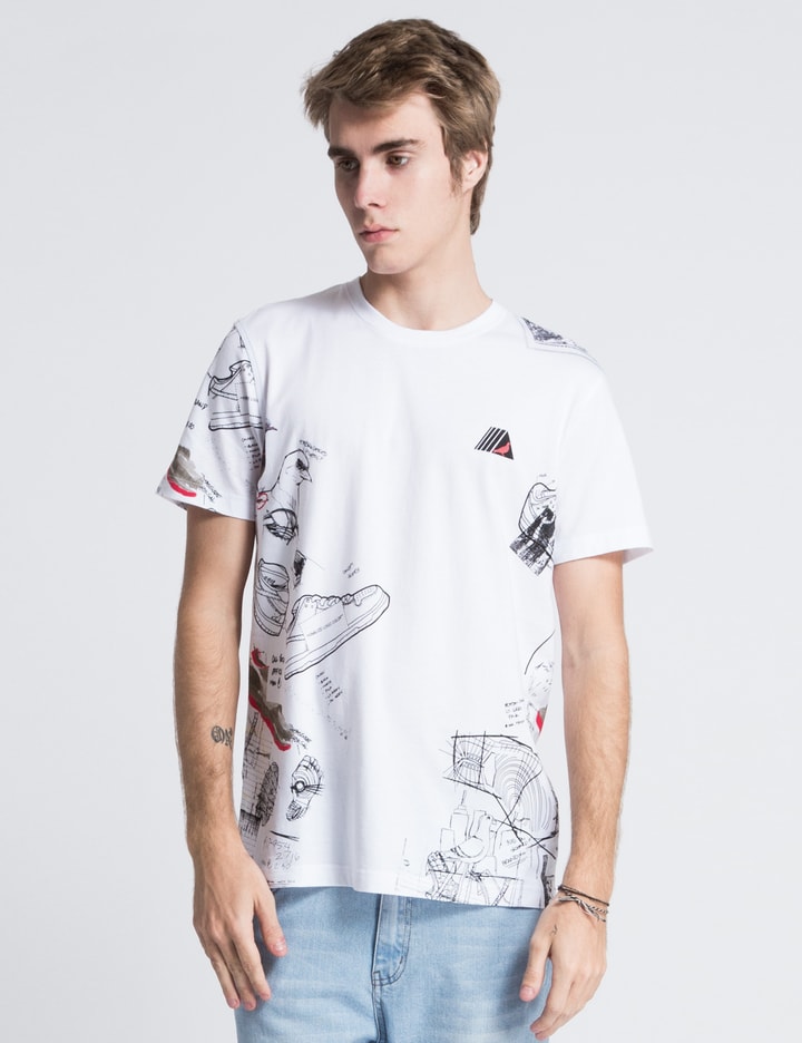 White Pigeon Sketch T-Shirt Placeholder Image