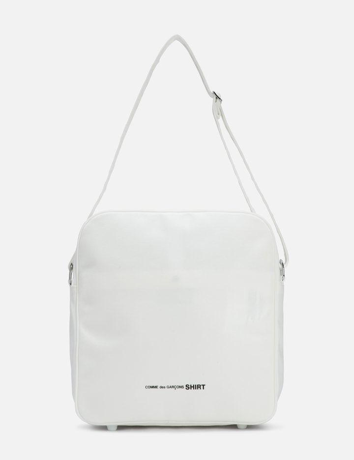 Shop Cdg Shirt Marilyn Monroe Messenger Bag In White
