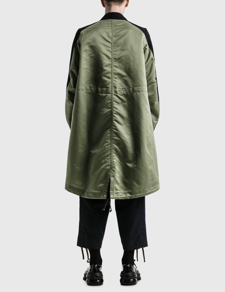 Wool Surge X Nylon Twill Coat Placeholder Image