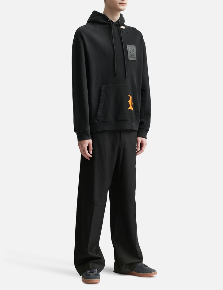 DESTROYED REGULAR FIT HOODIE Placeholder Image