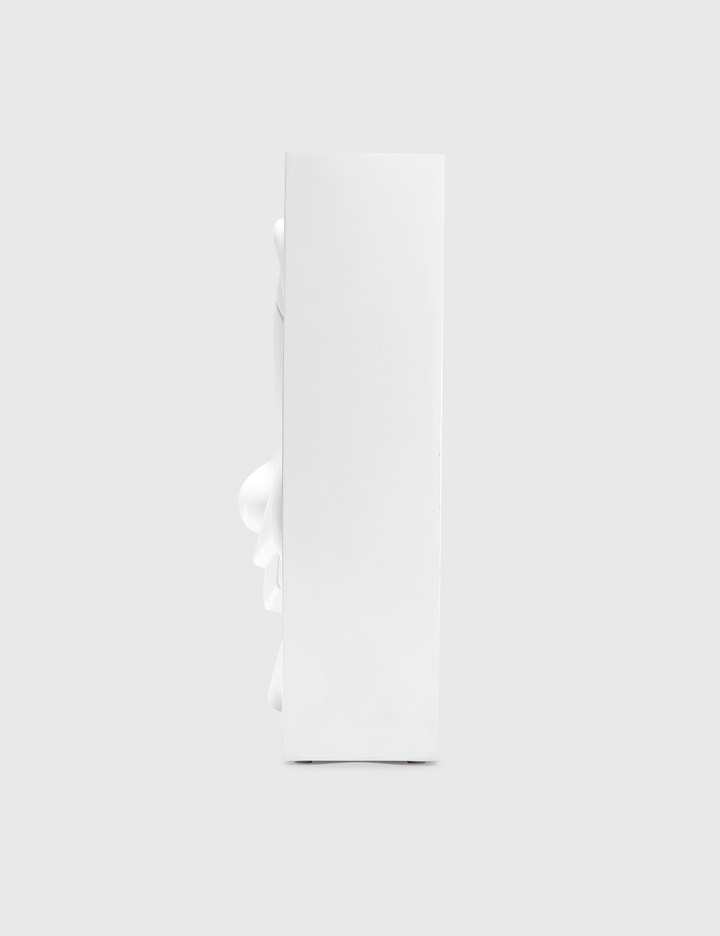 Keith Haring Three Eyed Smiling Face Statue White Version Placeholder Image