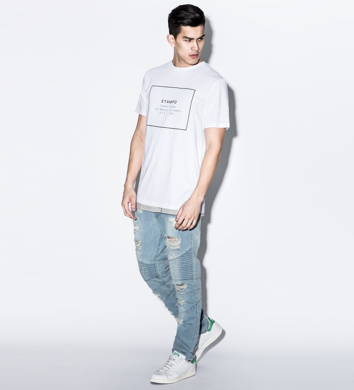 White Square Logo T-Shirt Placeholder Image