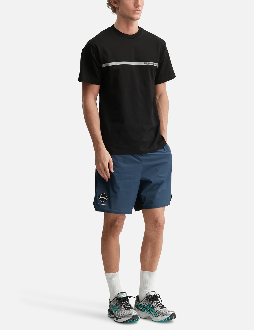 F.c. Real Bristol Security Tee In Black