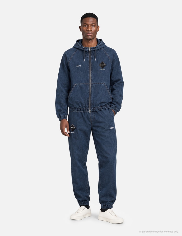 F.C. Real Bristol Washed Crisp Denim Track Pants