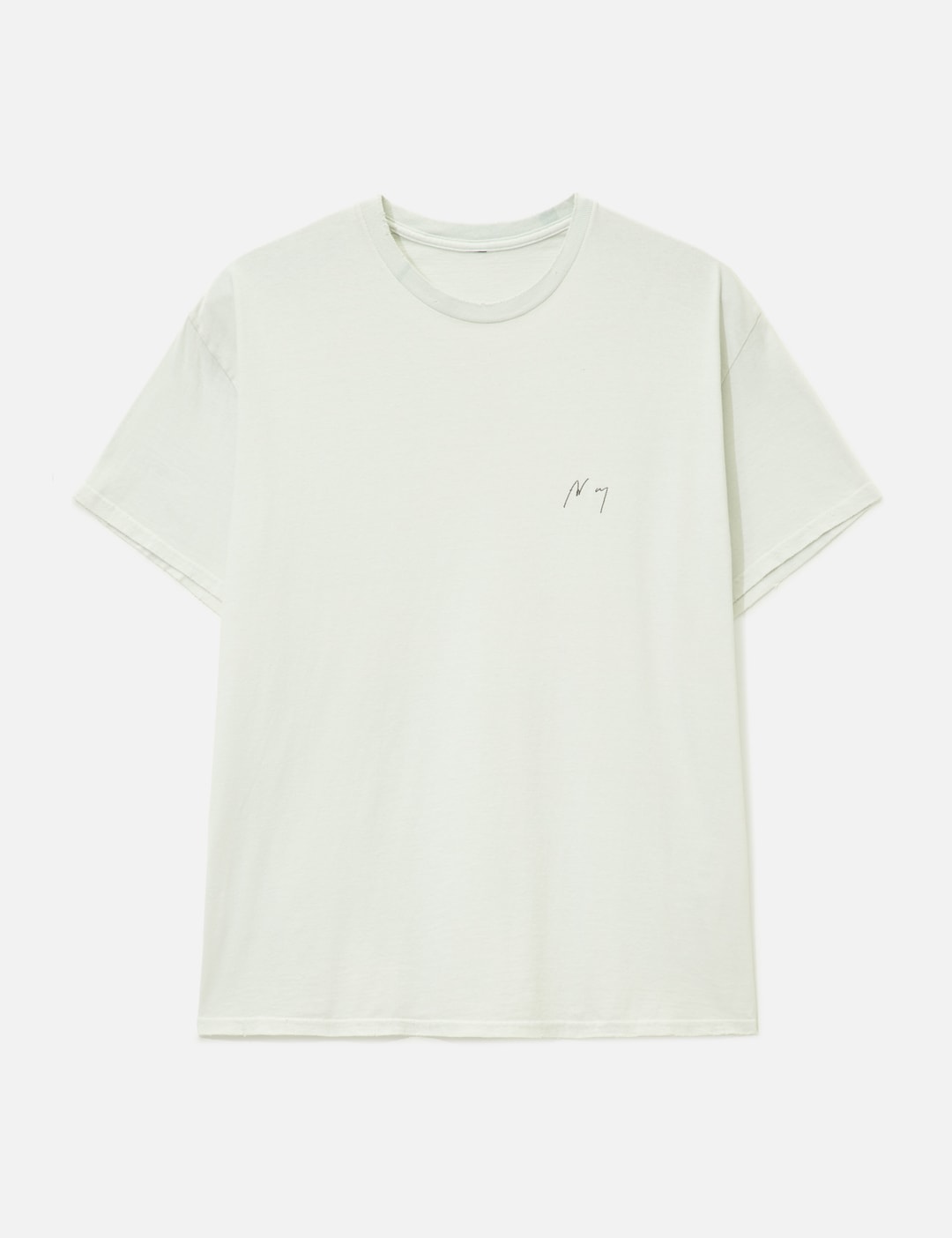 Embroidery Dyed T-Shirt