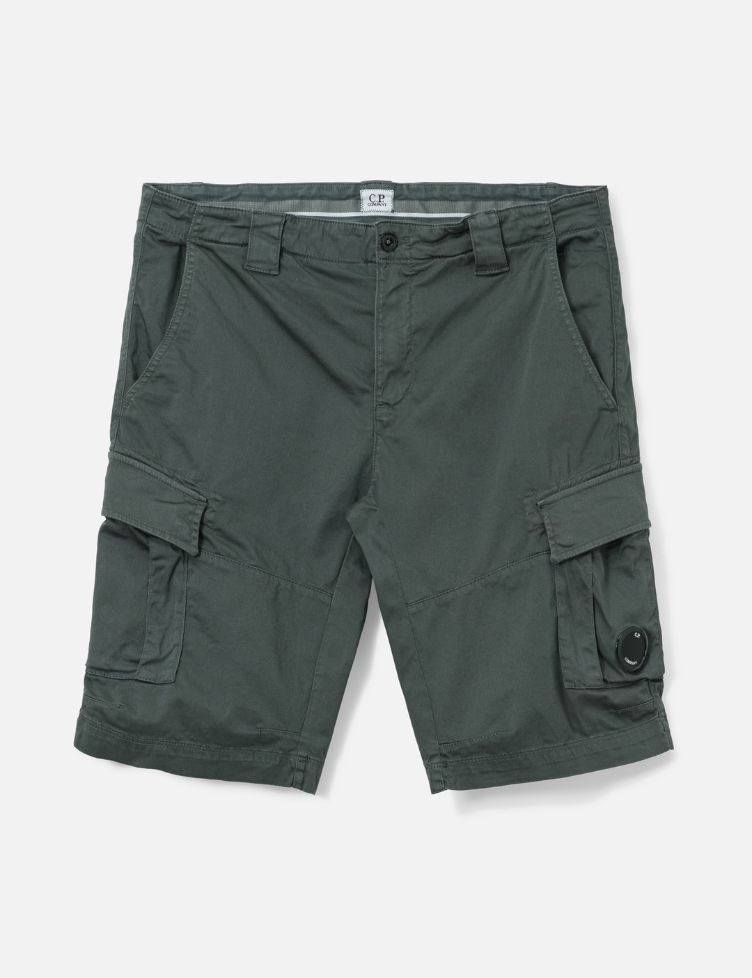 Bermuda Cargo In Satin Stretch view 7