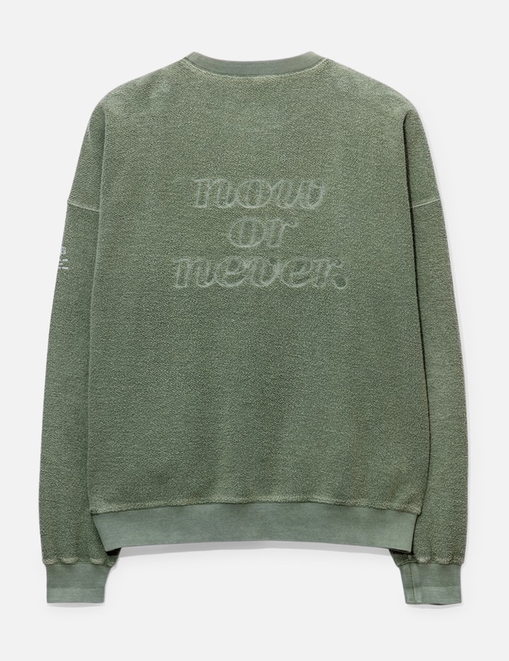 Shop Madness Terry Sweater In Green