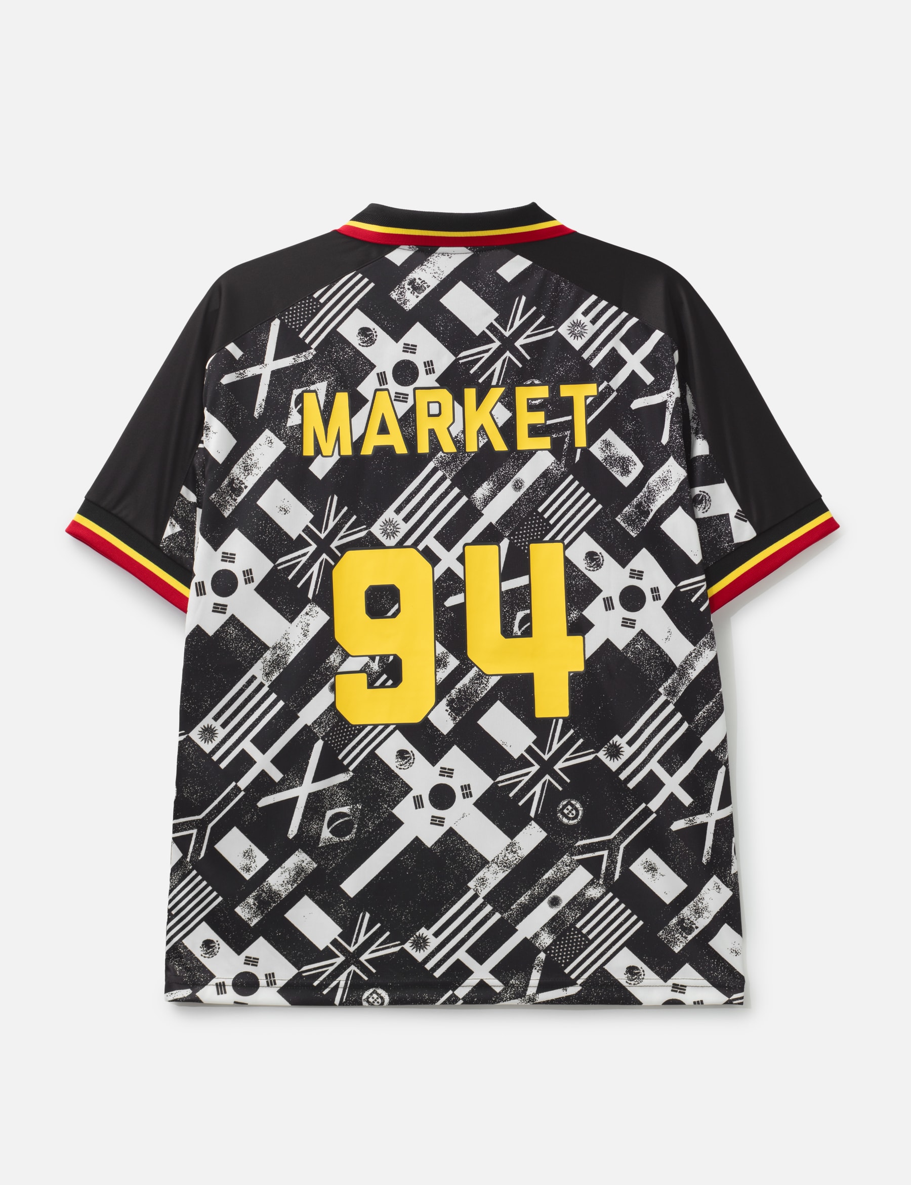 Smiley International Flags Short Sleeves Soccer Jersey view 17