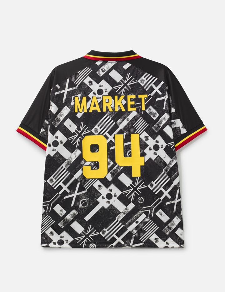 Smiley International Flags Short Sleeves Soccer Jersey