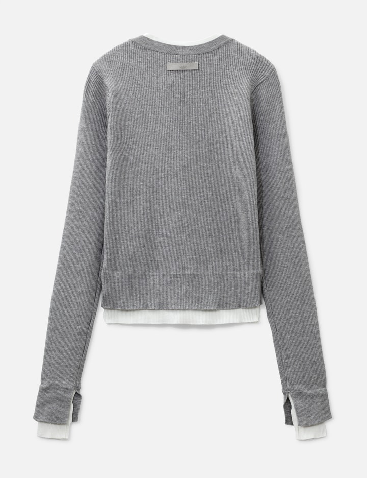 adidas Originals Premium 3S Button Crew Sweatshirt
