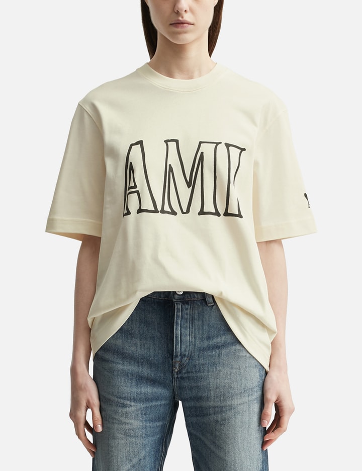 Ami Ami Paris Print T-Shirt