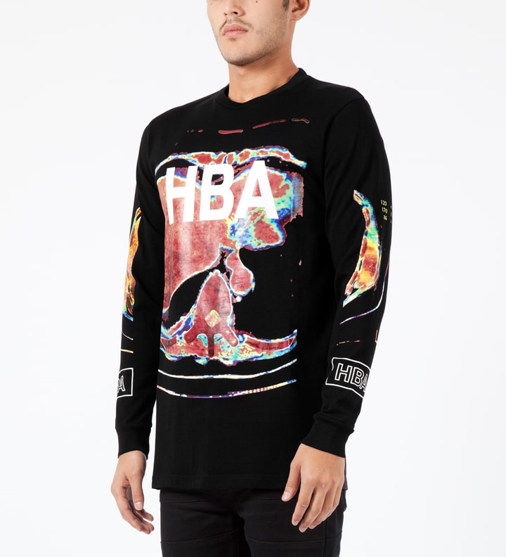 Black Color Ultrasound L/S T-Shirt Placeholder Image