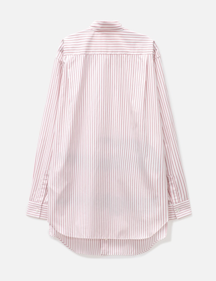 Comme Des Garcons Shirt X Lacoste Striped Shirt Placeholder Image