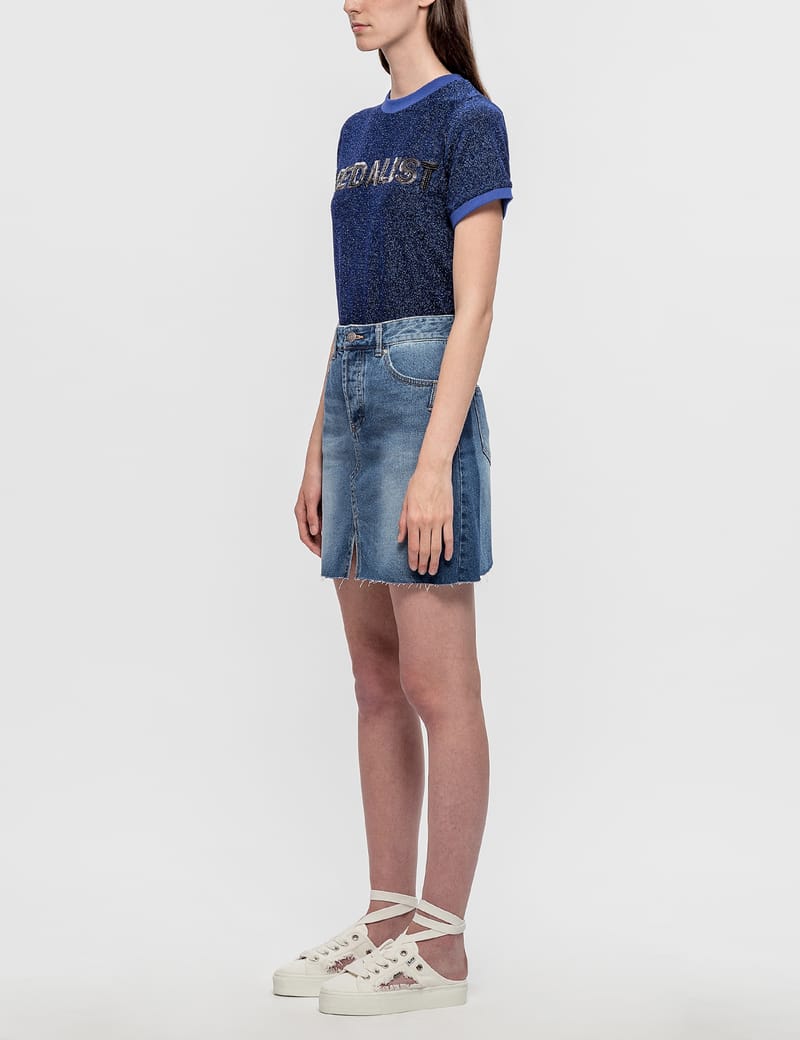 SJYP - Cut Off Denim Skirt | HBX 