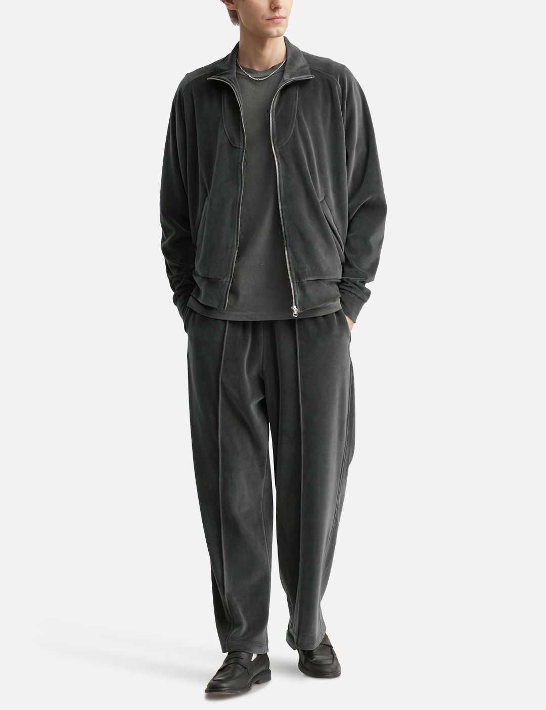 Velour Track Jacket view 20