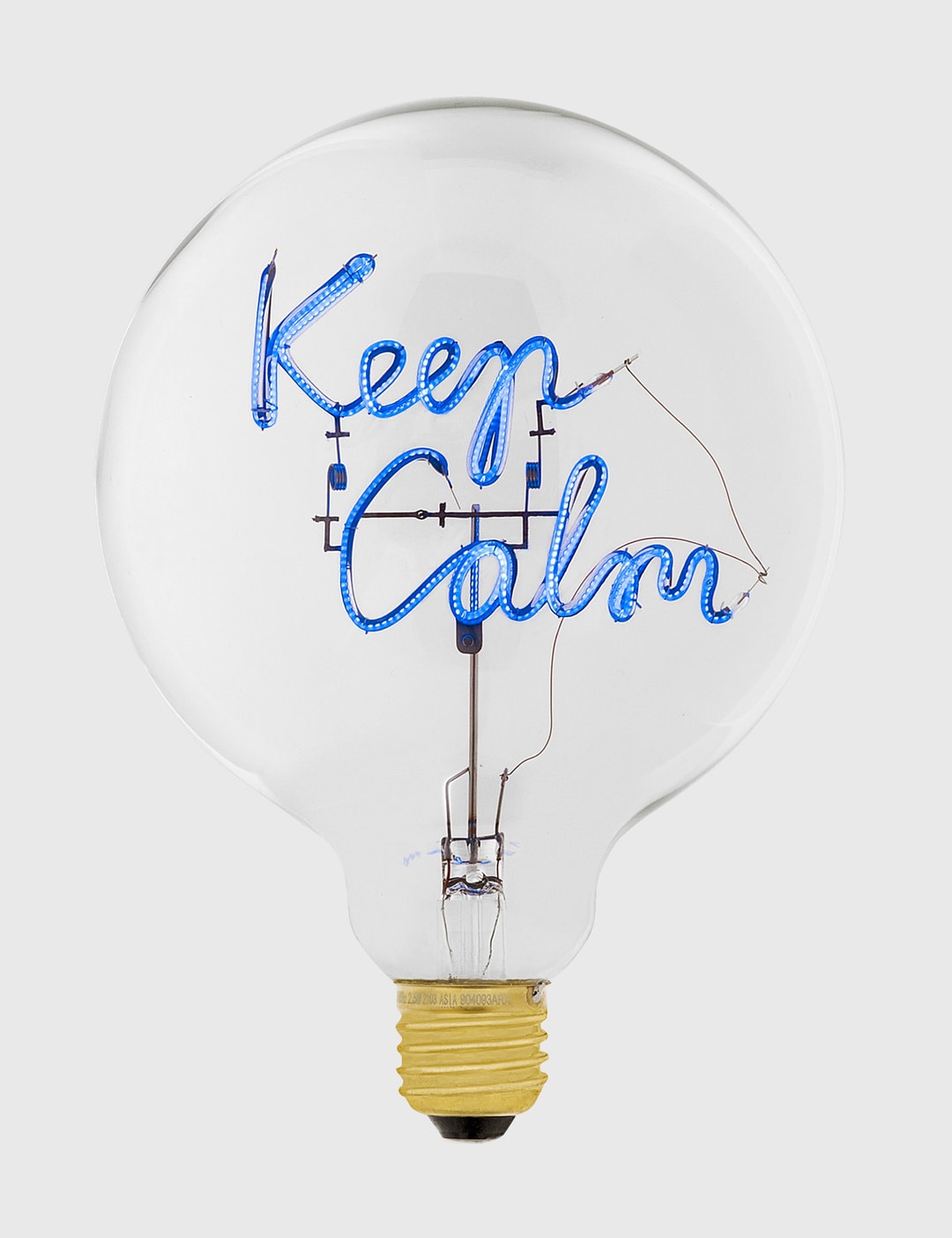 MITB - Keep Calm Filament LED Bulb  HBX - Globally Curated Fashion and  Lifestyle by Hypebeast