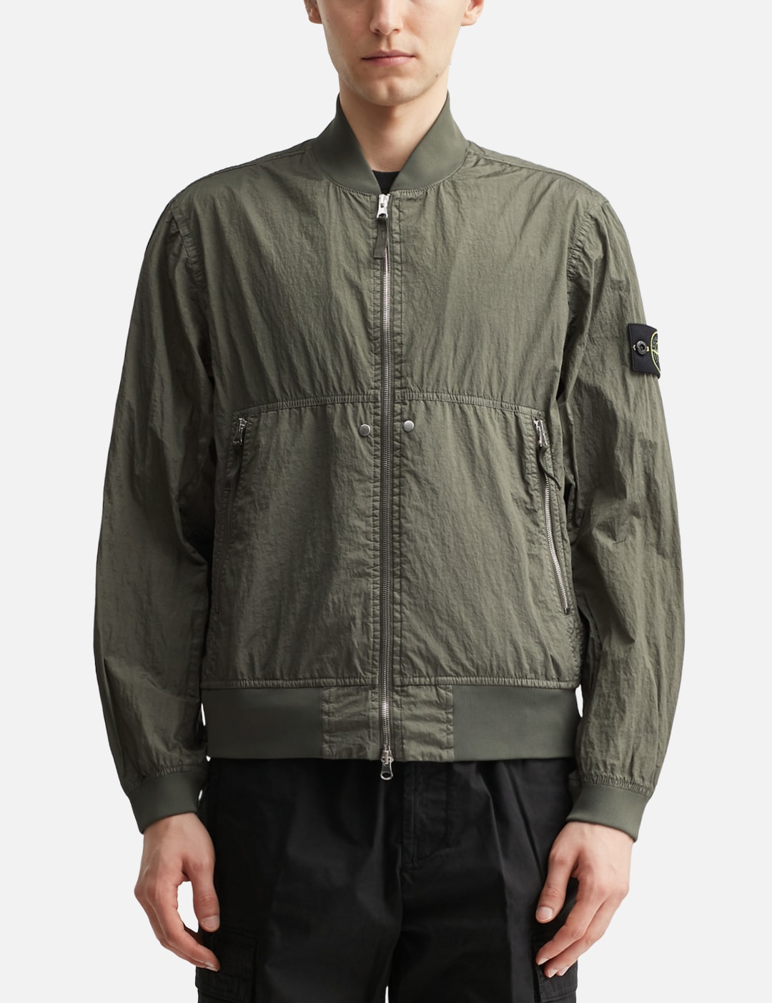 Nylon Metal Bomber Jacket view 12