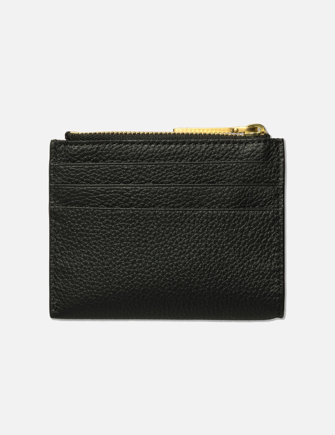 Soft Pebble Grain Zip Top Card Holder view 7
