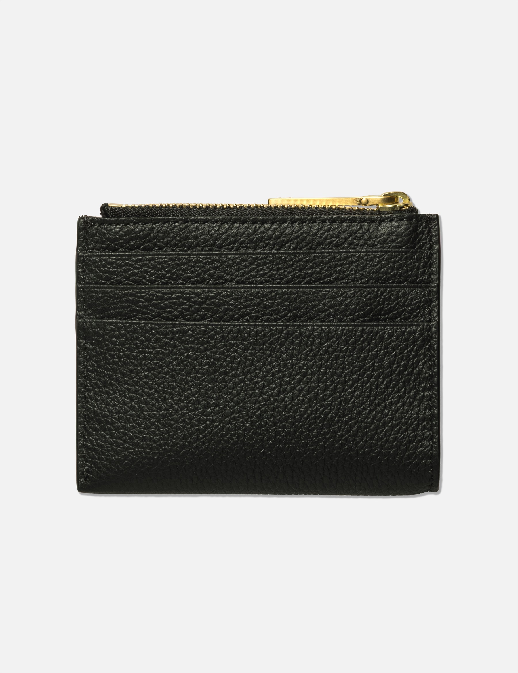 Soft Pebble Grain Zip Top Card Holder view 11