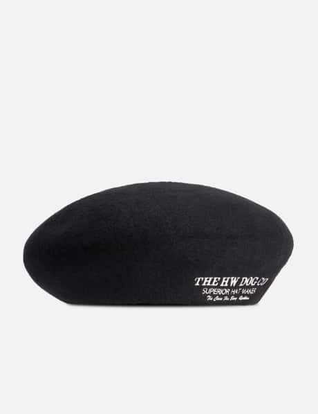 THE H.W.DOG&CO. EMBROIDERY BERET