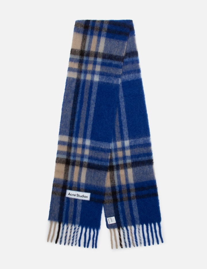 CHECK MOHAIR SCARF Placeholder Image