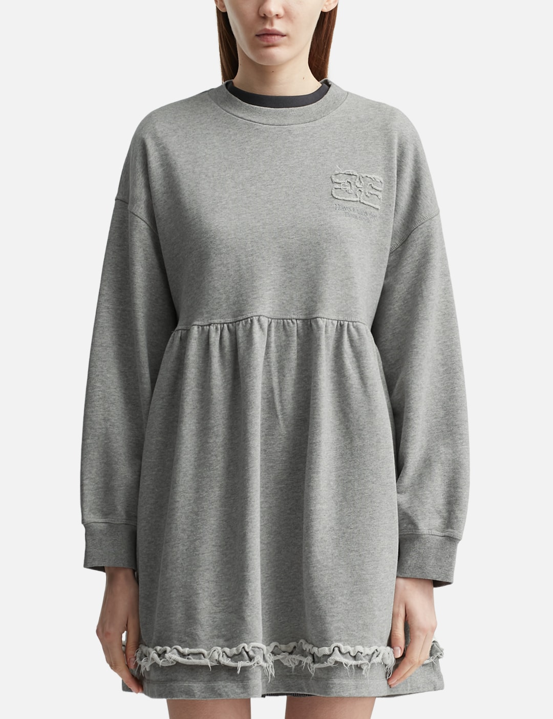 Isoli Crewneck Peplum Dress