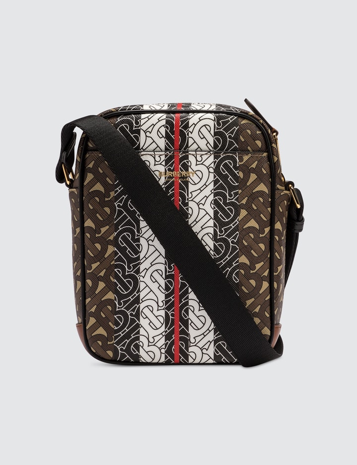 Burberry - TB Monogram E-canvas Zip Coin Purse HBX - Globally Curated Fashion and Lifestyle by Hypebeast