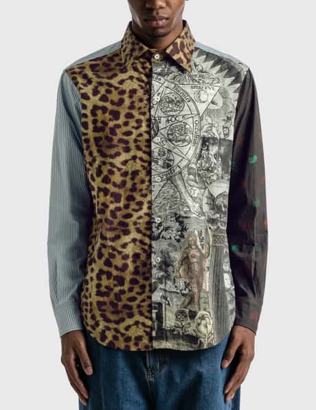 Aries - Megablaster Patchwork Shirt | HBX - Globally Curated 