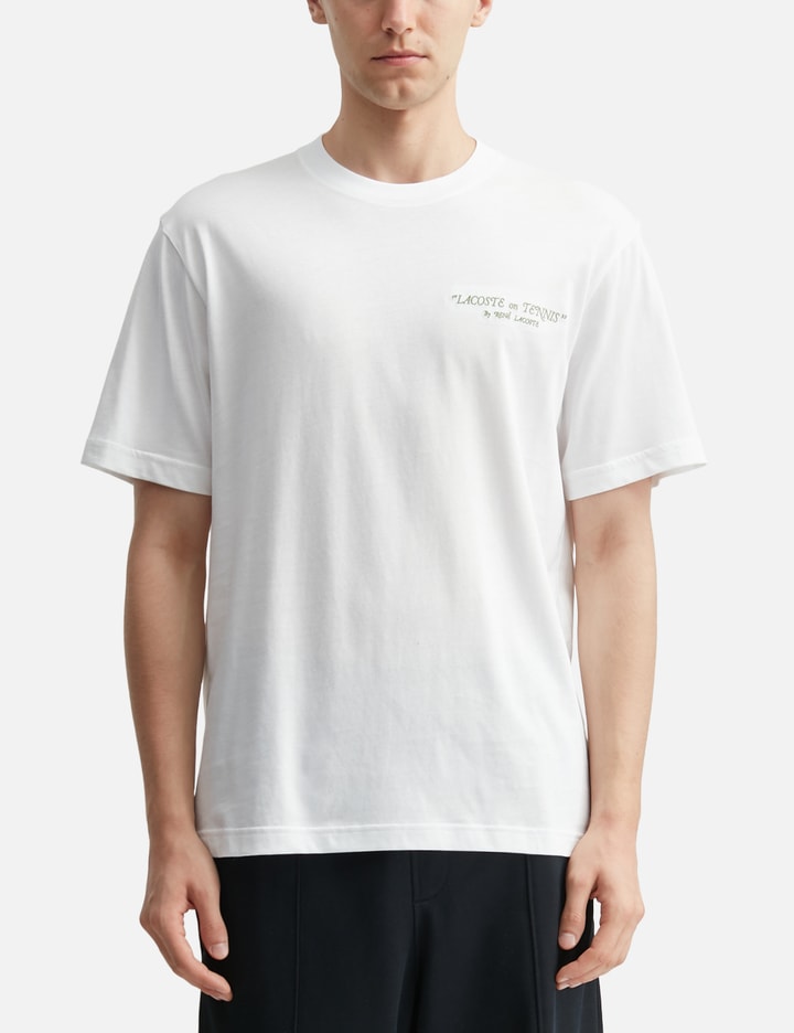 Lacoste Embroidered Cotton T-Shirt