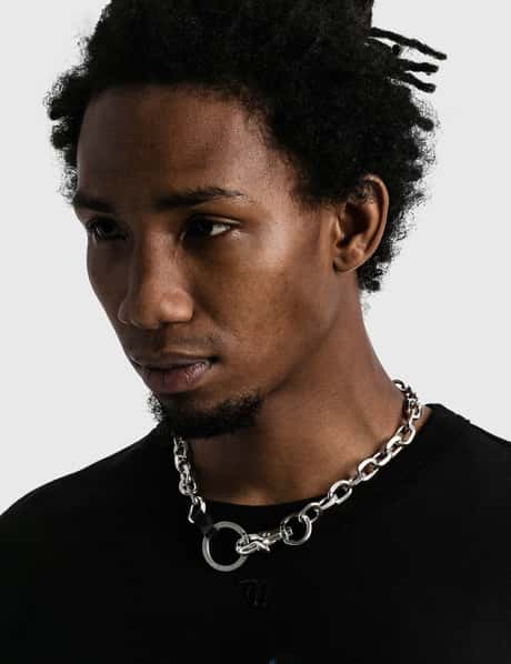 Our Legacy - Ladon Matte Nickel Necklace | HBX - Globally Curated  