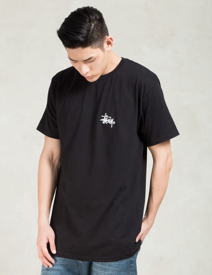 Black Basic Logo T-Shirt Placeholder Image