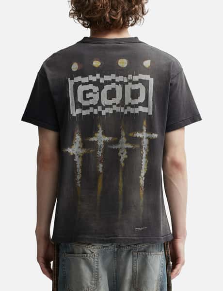 Saint Michael - Saint Michael X Forsomeone God T-shirt | HBX  