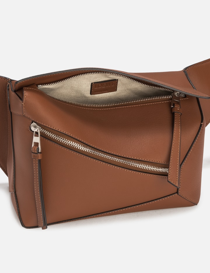 Shop Loewe Small Puzzle Bumbag In Brown