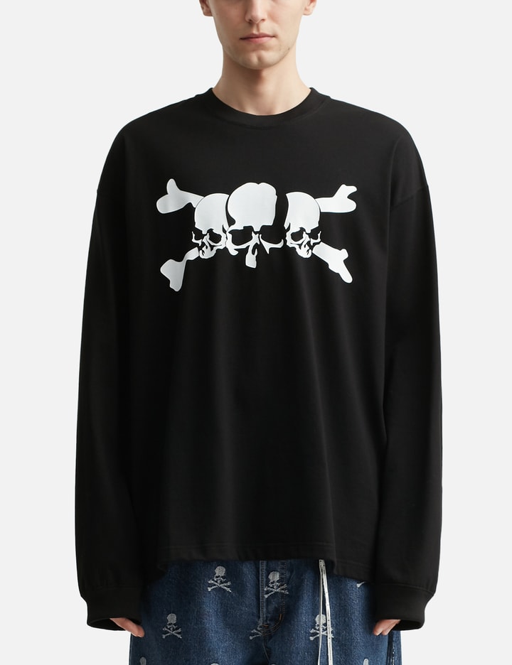 Boxy Asura Skull Long Sleeve T-shirt Placeholder Image