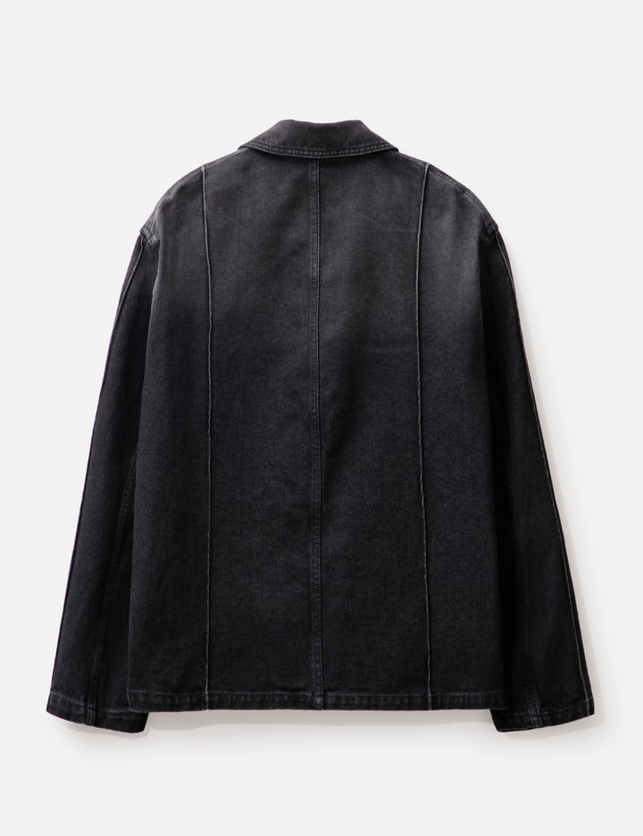 Shop Loewe Workwear Jacket In Black