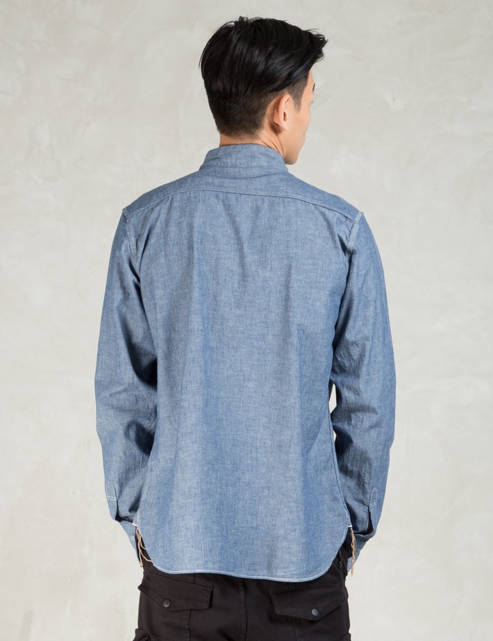 Indigo Selvedge Chambray Standard Work Shirt Placeholder Image