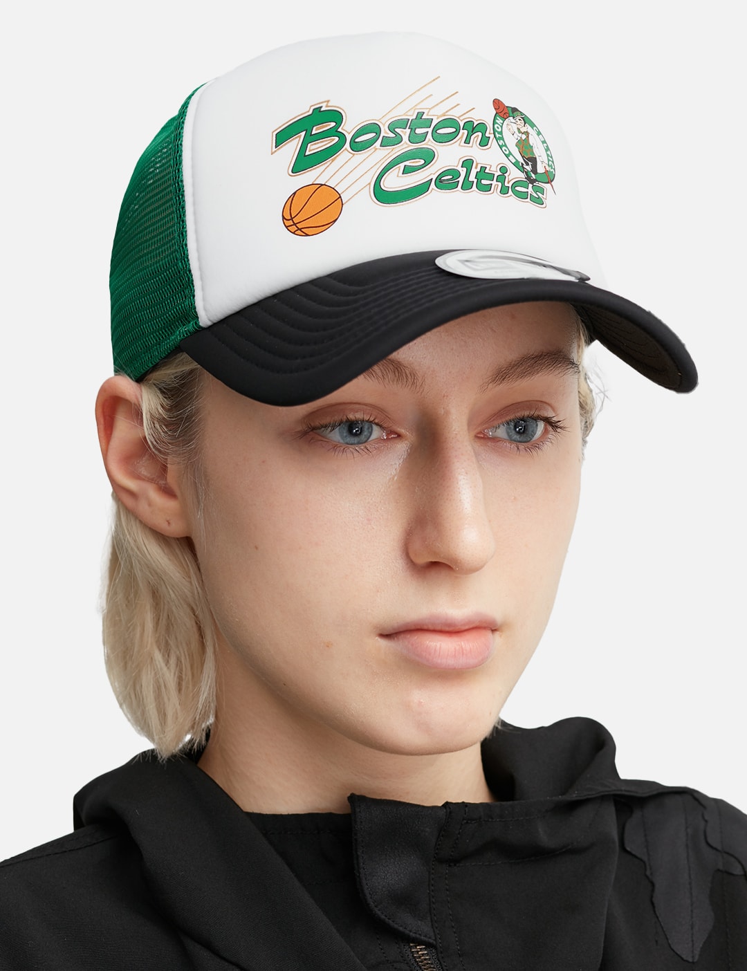 Boston Celtics NBA Graphic Trucker Cap view 12