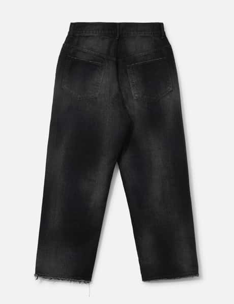 ANCELLM - Aging Tapered 5P Denim Pants | HBX - Globally Curated  