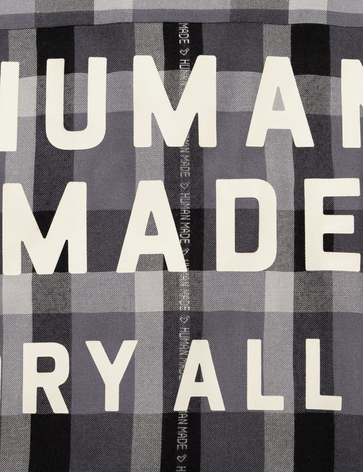 Human Made Open Collar Check Shirt