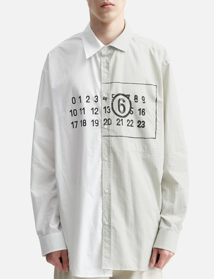 Asymmetric Cotton Poplin Shirt Placeholder Image