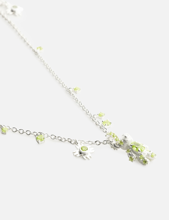 YVMIN Bear Flower Zircon Necklace