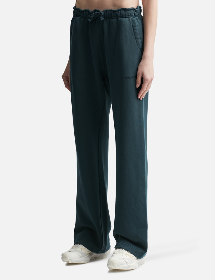Hypebeast Garment-dyed Sweatpants In Blue
