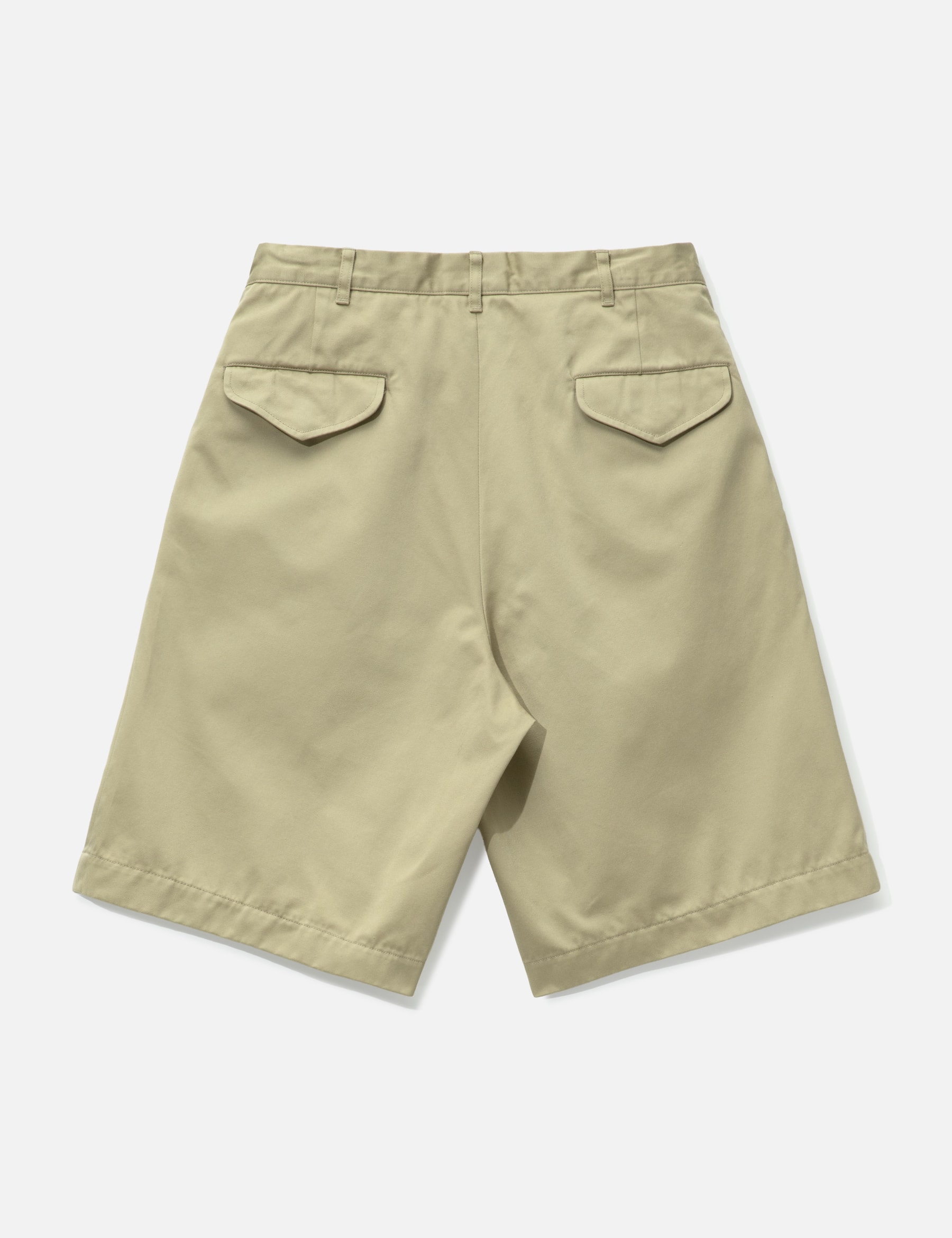 Double Pleated Chino Shorts view 17