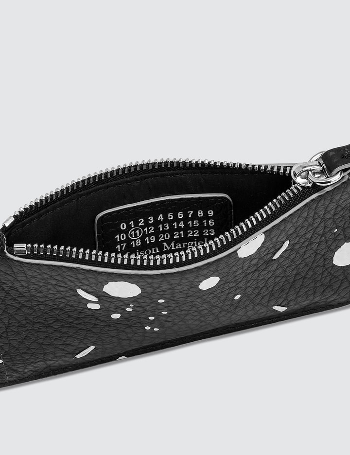 Zip Spray On Leather Card Holder Placeholder Image
