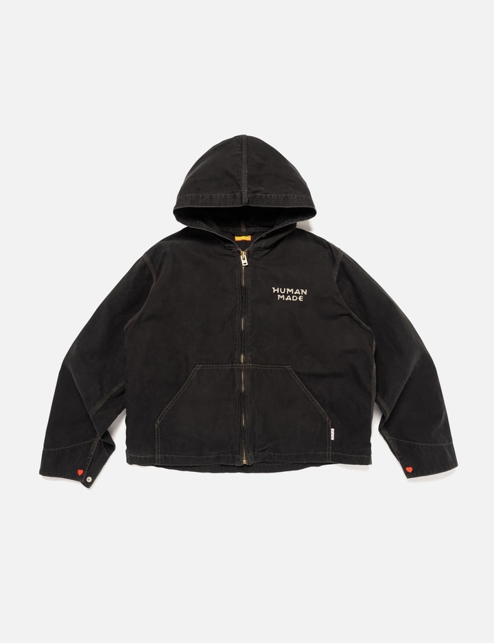 Human Made Hooded Jacket In Gold